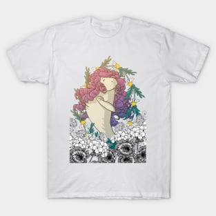 Spring allegory manatee T-Shirt